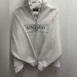 Brunette the Label, Kindness Club 1/4 zip up